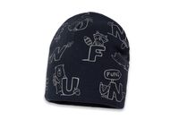 BROEL IDZI czapka dla chłopca na jesień granat 48-50