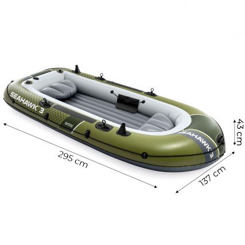 Ponton dmuchany INTEX Seahawk 3-osobowy na Arena.pl