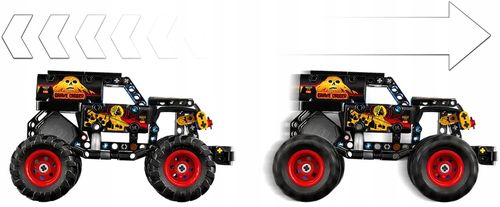 42219 - lego technic - monster jam™ grave digger™ ogień i lód na Arena.pl