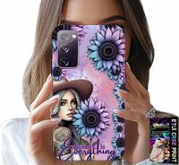 ETUI DO SAMSUNG GALAXY S20 LITE - KOBIETA W SŁONECZNIKACH, KOBIECE WZORY