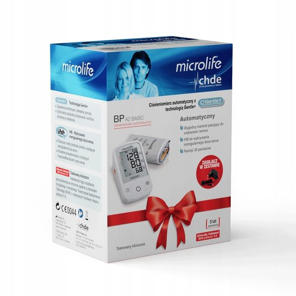 Microlife Ciśnieniomierz Automatyczny BP A2 Basic dzienniczek + zdjęcie 3