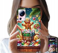 ETUI DO XIAOMI 13 LITE - PIERNIK PIERNIKI ŚWIĄTECZNE WZORY +SZKŁO