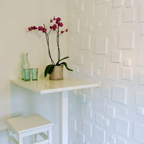PANEL PANELE ŚCIENNE 3D 12 SZTUK 50X50CM SALON na Arena.pl
