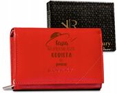 Elegenacki damski portfel 100% skóra PREZENT DZIEŃ KOBIET z imieniem GRAWER