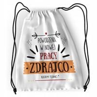 Plecak Pożegnanie Z Pracy Na Prezent Z Nadrukiem Ze Zdjęciem