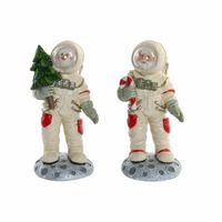 Figurka Dekoracyjna DKD Home Decor Żywica (2 pcs) (9 x 8.5 x 17 cm)