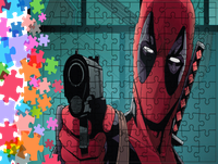 Puzzle tradycyjne Deadpool - Marvel