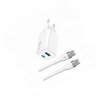 Szybka ładowarka GaN 45W USB-C z kablem do Samsung Galaxy A22 5G