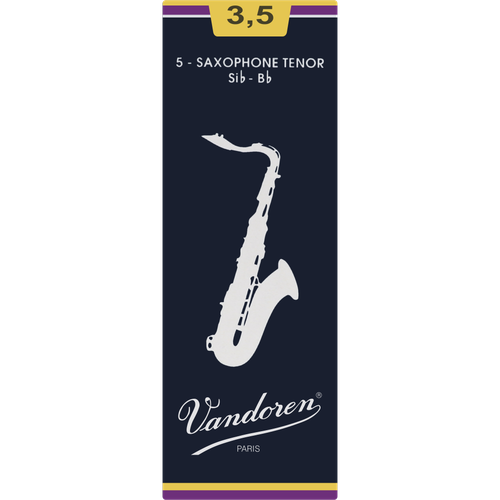 Stroik saksofon tenorowy tenor 3,5 Vandoren Classic Blue SR2235 5 szt. na Arena.pl