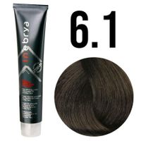 Inebrya farba do włosów, koloryzacja trwała, 100 ml 6/1 ciemny blond popielaty