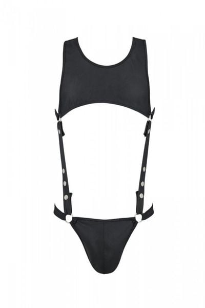 056 Body Adam Black L/Xl - Passion zdjęcie 3