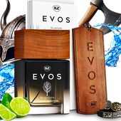 ZESTAW UPOMINKOWY K2 EVOS VIKING ZAPACH DO SAMOCHODU PERFUMY TORBA PREZENT