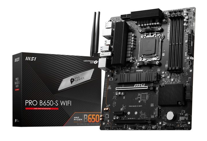 Msi Pro B650-S Wifi DDR5 AM4 Atx Mb zdjęcie 10