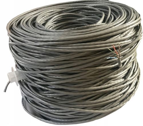 KABEL SIECIOWY UTP KAT 5E 100 m SKRĘTKA EUROKOMP na Arena.pl