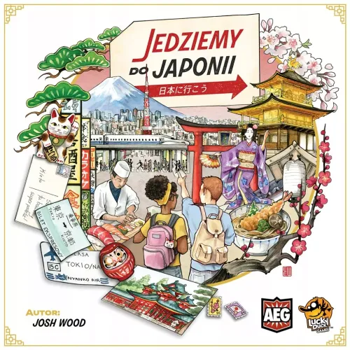 Gra planszowa Lucky Duck Games Jedziemy do Japonii na Arena.pl