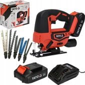 YATO WYRZYNARKA AKUMULATOROWA 18V 2Ah + 10 BRZESZ