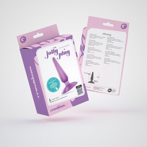 crushious jolly plug anal plug lilac na Arena.pl