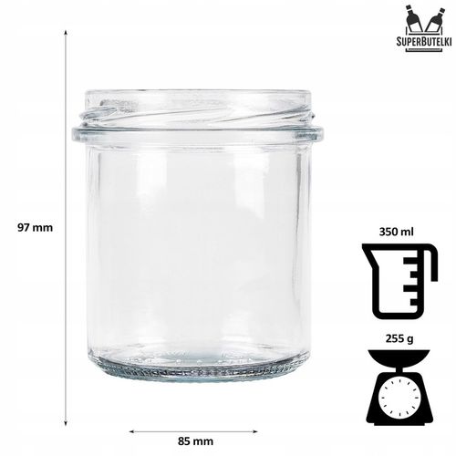 15x SŁOIKI 350ML Z ZAKRĘTKAMI NA DŻEM MIĘSO PASZTET SŁOIK NA GRZYBY na Arena.pl