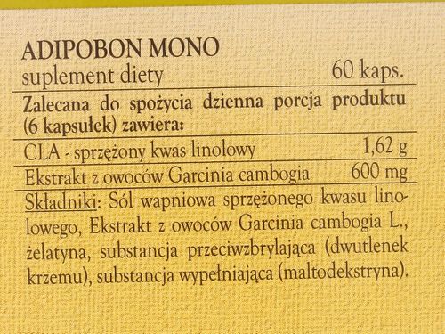 Adipobon mono - Bonimed - 60kaps na Arena.pl