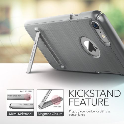 Etui VRS Design Simpli Lite iPhone 7 Steel Silver na Arena.pl