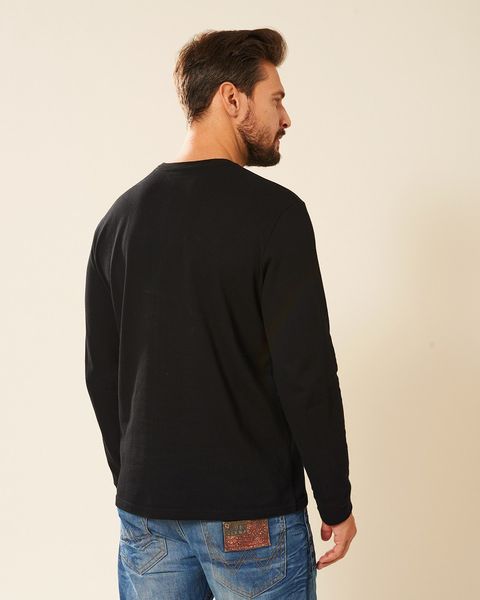 Longsleeve męski czarny Camaro Rozmiar - L zdjęcie 2