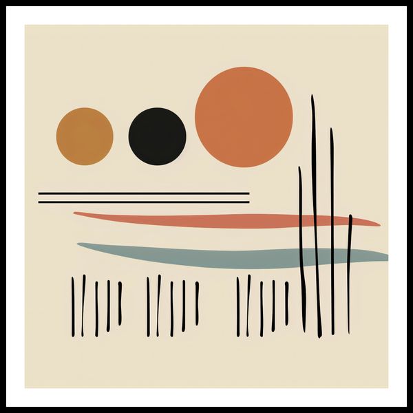 Plakat 90x90cm Iluzja Horyzontu zdjęcie 3
