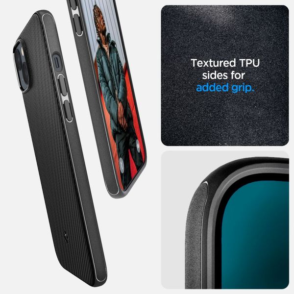 spigen mag armor iphone 14 plus / 15 plus matte black zdjęcie 12