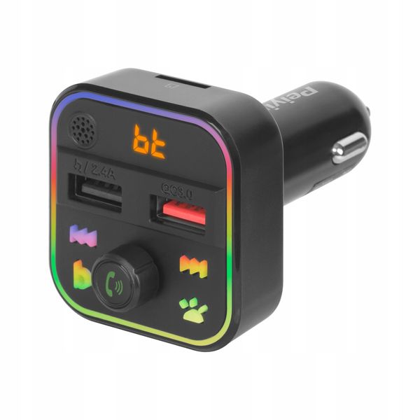Transmiter samochodowy FM Bluetooth MP3 ŁADOWARKA zdjęcie 8