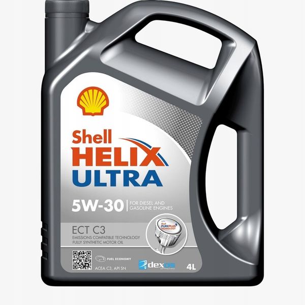 Shell Helix Ultra 5W30 ECT C3 olej silnikowy 4L zdjęcie 3