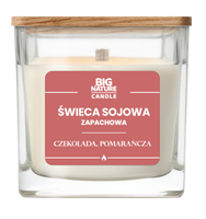 Świeca sojowa o zap. Czekolada i Pomarańcza 220g