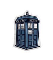 Poduszka Chibi Doctor Who - Tardis