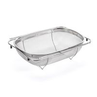 Regulowany koszyk do cedzenia GrandCHEF 34x24 cm