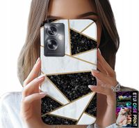 ETUI DO OPPO A79 5G - ELEGANCKIE MODNE WZORY CASE + FOLIA