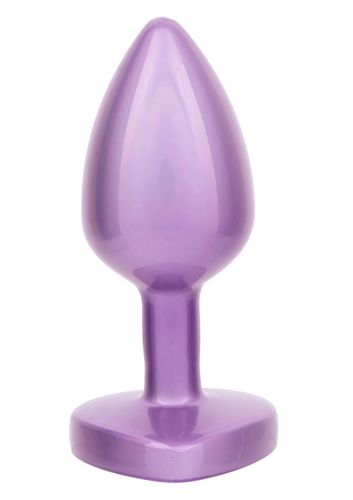 diamond heart plug small purple na Arena.pl
