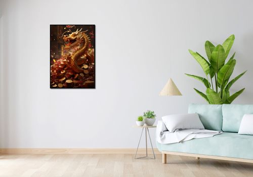 Plakat 59,4x84,1cm Smok Bogactwa na Arena.pl