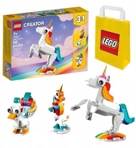 LEGO Creator 3w1 Magiczny jednorożec / Magical Unicorn (31140 ) na Arena.pl