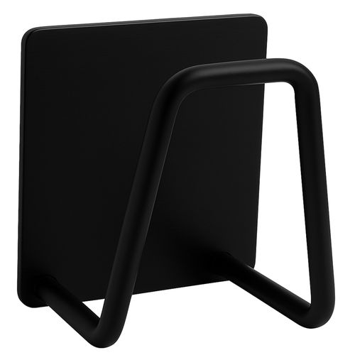 Organizer na gąbke kuchenną do zlewu ściany uchwyt zmywak stal czarny na Arena.pl