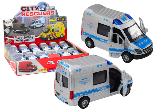 POLICYJNE AUTO OTWIERANE DRZWI ŚWIATŁA DŹWIĘKI 1SZT na Arena.pl