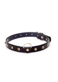 Fetish B - Series - Collar 2 Cm Gold Crystal