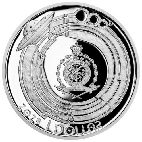 Niue: The Milky Way - Proxima Centauri kolorowany $1 Srebro 2023 Proof na Arena.pl