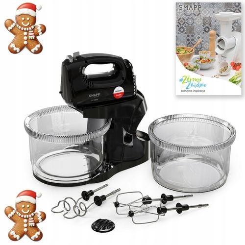 Robot ręczny ze stojakiem 580 W SMAPP CZARNY EBOOK na Arena.pl