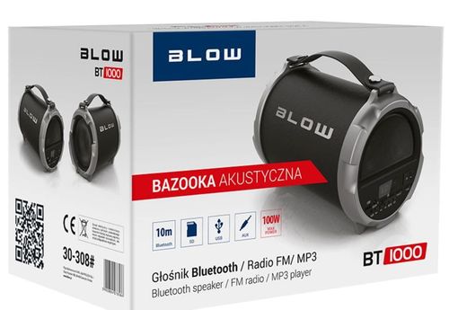 BLOW GŁOŚNIK BT-1000 BLACK na Arena.pl