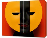 Obraz 60x50cm Dwie Twarze Rzeczywistości