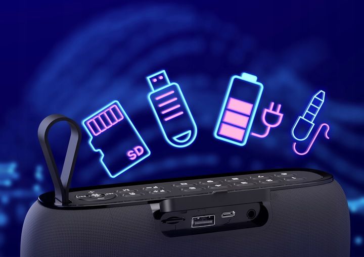 Głośnik bezprzewodowy bluetooth Xblitz MASTER 200 zdjęcie 10