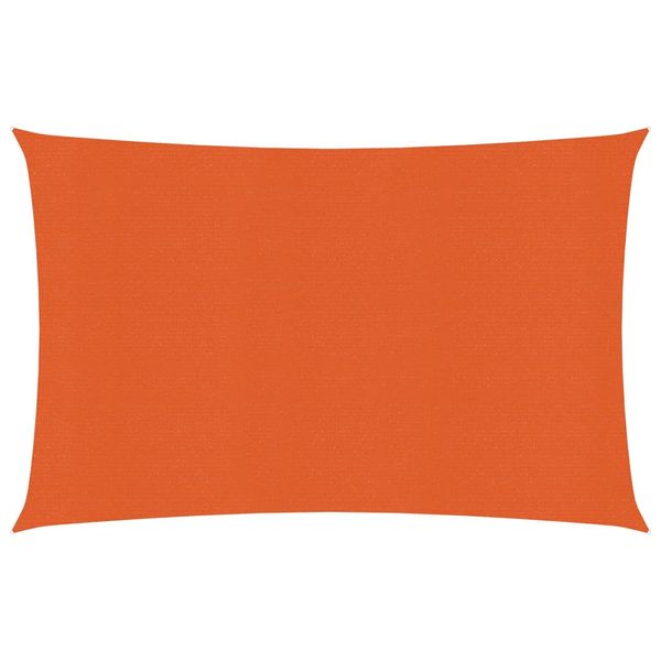 Żagiel przeciwsłoneczny, 160 g/m², pomarańcz, 2,5x3,5 m, HDPE zdjęcie 1
