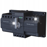 PRZEŁĄCZNIK AUTOMATYCZNY SZR ATS SIEĆ-AGREGAT 4P 63A 400V F&F PSR-463-AUTO