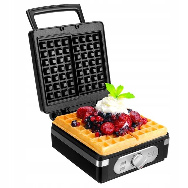 GOFROWNICA 2000W XXL 2 GOFRY XXL DUŻA MOC ADLER zdjęcie 6