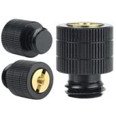Adapter tuleja redukcja M4 na M12 statywowa aluminium czarna lampy 20 mm