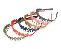 Opaska kauczukowa z grzebieniem 6 sztuk