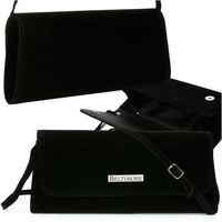 Czarna Damska Torebka Kopertówka Wieczorowa Beltimore W65